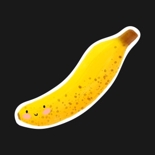 Kawaii banana sticker T-Shirt