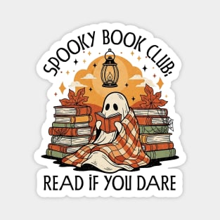 Spooky Book Club - Read If You Dare Magnet