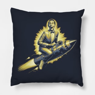 Peewee Herman Rocket Pillow