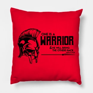 One Warrior Pillow