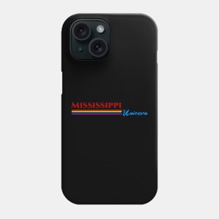 Mississippi Unicorn Gift Phone Case