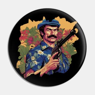 Tom Selleck Pin