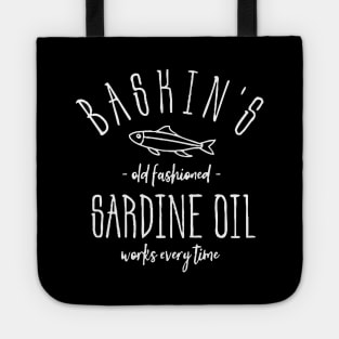 Baskins Sardine Oil Tote