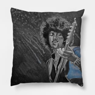 Phil Lynott Blue Pillow