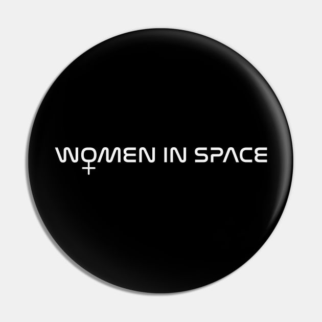 Women in Space Pin by photon_illustration