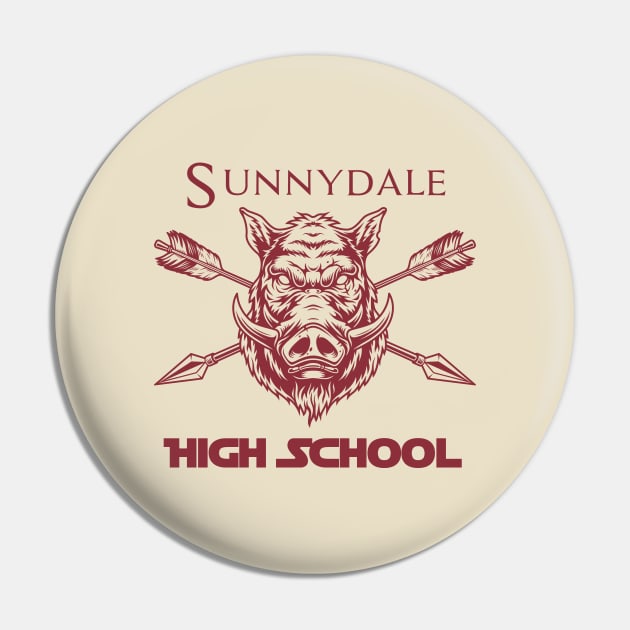 Sunnydale High Class of 1999 BTVS School Pin by OH Lucky