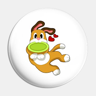 Dog Frisbee Pin