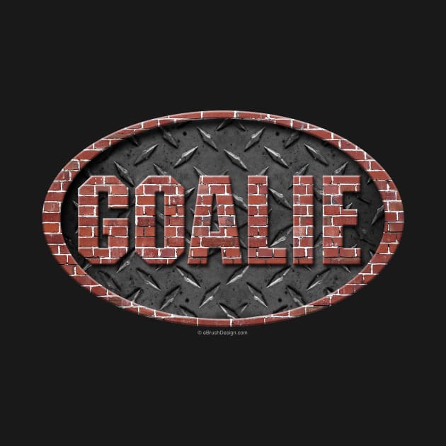 Iron Hockey Goalie by eBrushDesign