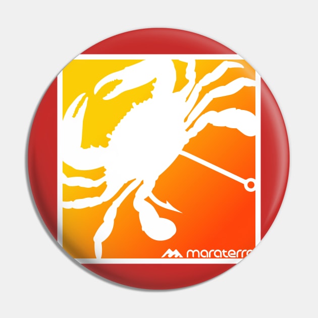 Bait Crab Pin by MaraterraDesigns