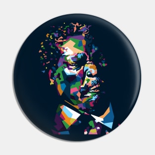 Abstract geometric king of blues in WPAP Pin