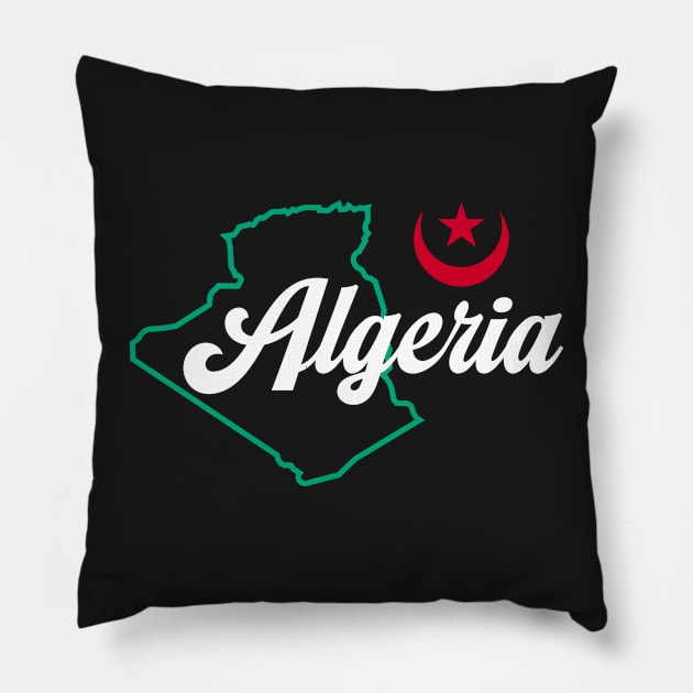 Algeria Pillow by lounesartdessin