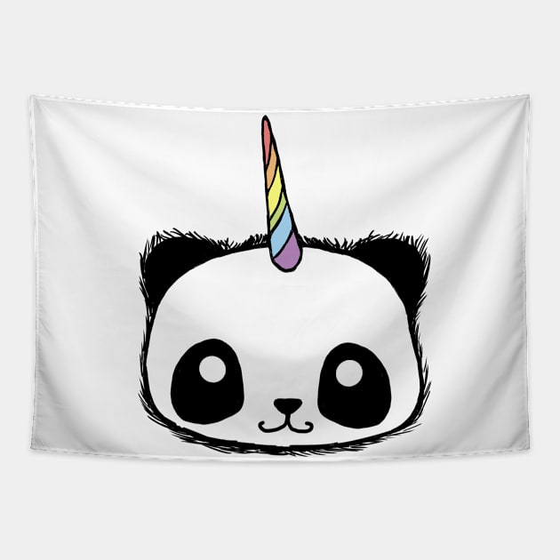 Pandacorn Tapestry by Finnosaurus