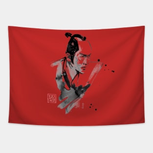 samurai begging Tapestry