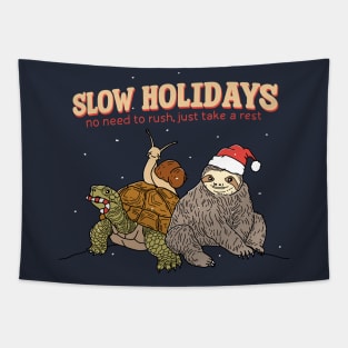Slow Holidays Tapestry