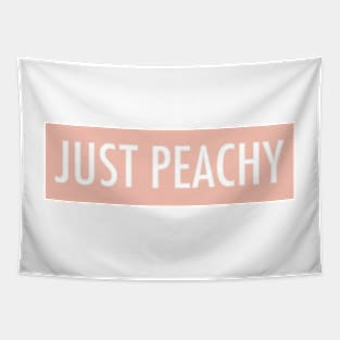 Just Peachy Tapestry