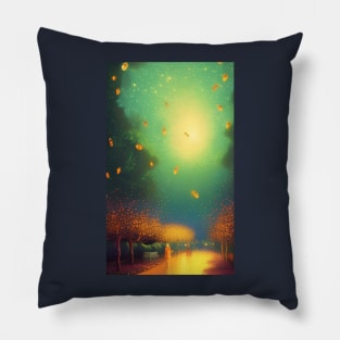 Autumn In Dreamland Pillow