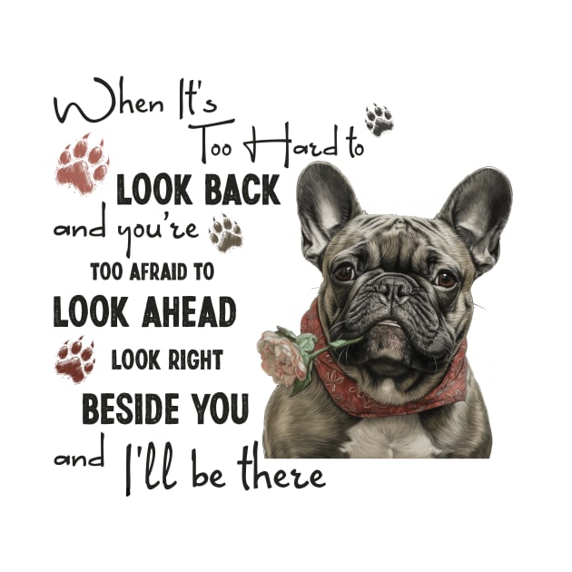 French Bulldog When It's Too Hard to Look Back by Zaaa Amut Amut Indonesia Zaaaa