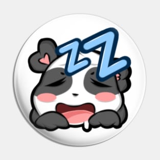 Sleepy Panda Pin