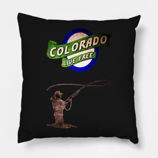 Colorado Fly Fish 2 Pillow