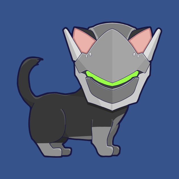 Genji Cat by AthanRoa