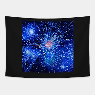 Pixel Firework No.12 Tapestry