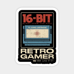 16-bit Retro Gamer Magnet