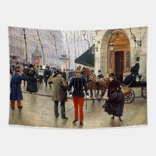 Vaudeville Theater by Jean Beraud Tapestry