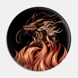 Red Dragon Pin