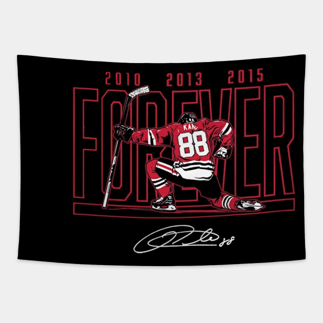 Patrick Kane Forever Tapestry by stevenmsparks