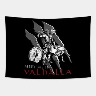 Meet Me In Valhalla Tapestry