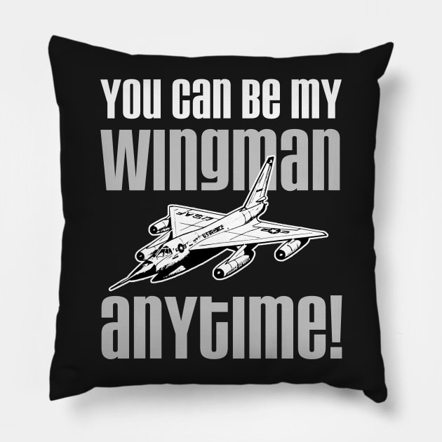 wingman Pillow by NineBlack