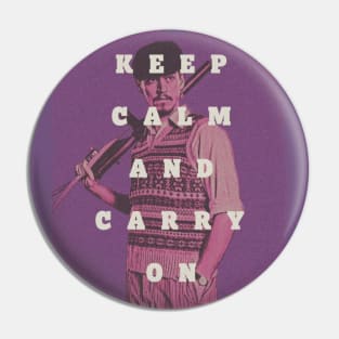 keep calm and carry on purple henry golding Pin