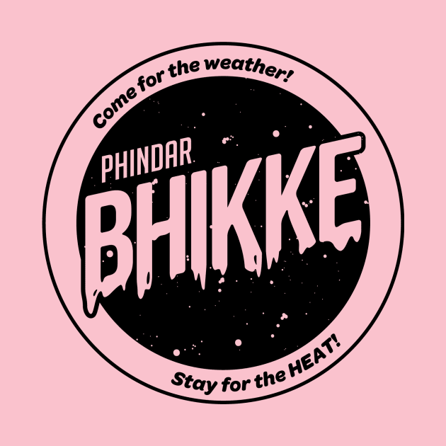 B.H.I.K.K.E. Phindar Black T-Shirt by One Shot Podcast