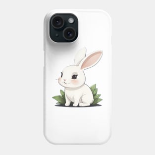 Fluffy Rabbit with Big Floppy Ears Phone Case