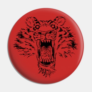 Fierce Tiger! Pin