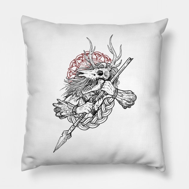 Leshy witcher Pillow by BlackForge