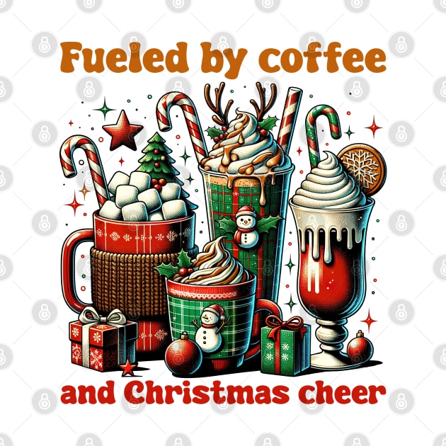 Fueled by coffee and christmas cheer by MZeeDesigns