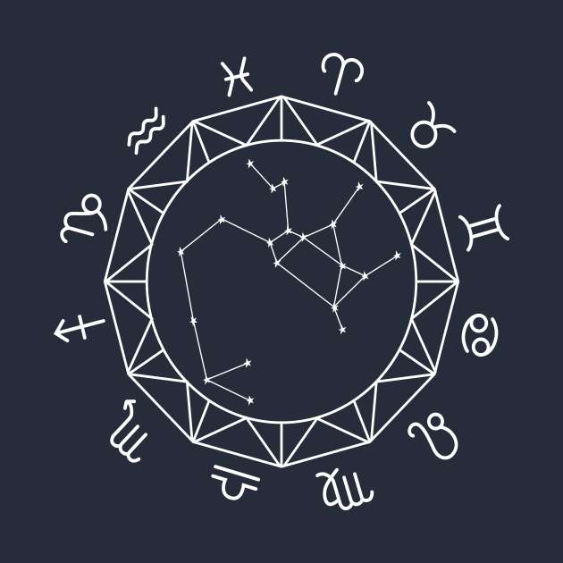 Sagittarius Constellation Zodiac Sign by JevLavigne