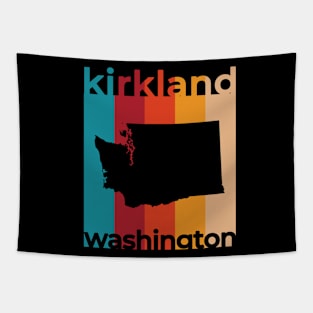 Kirkland Washington Retro Tapestry