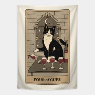 Four of Cups Tapestry