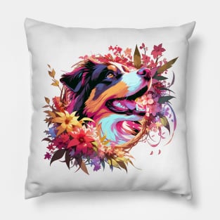 Estrela Mountain Dog Delights on Mothers Day - A Memorable Dog Mom Gift Pillow