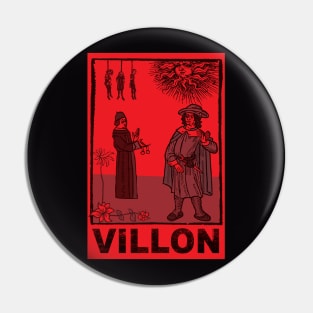 FRANÇOIS VILLON Pin