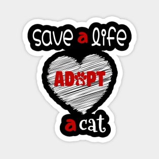 adopt a cat Magnet