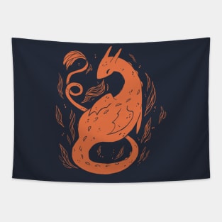 Dragon Fire Tapestry