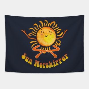 Sun Worshipper, summer design Tapestry