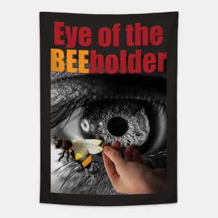 EYE OF THE BEE HOLDER | Beholder Tapestry