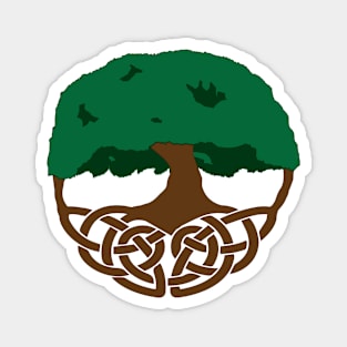 Celtic Knotwork Tree Magnet