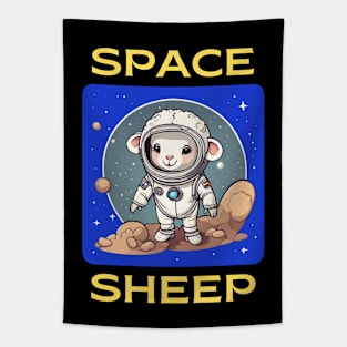 Space Sheep | Sheep Pun Tapestry