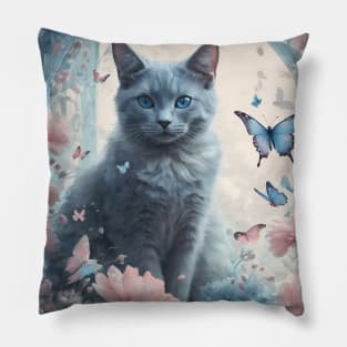 Wow Cat Pillow
