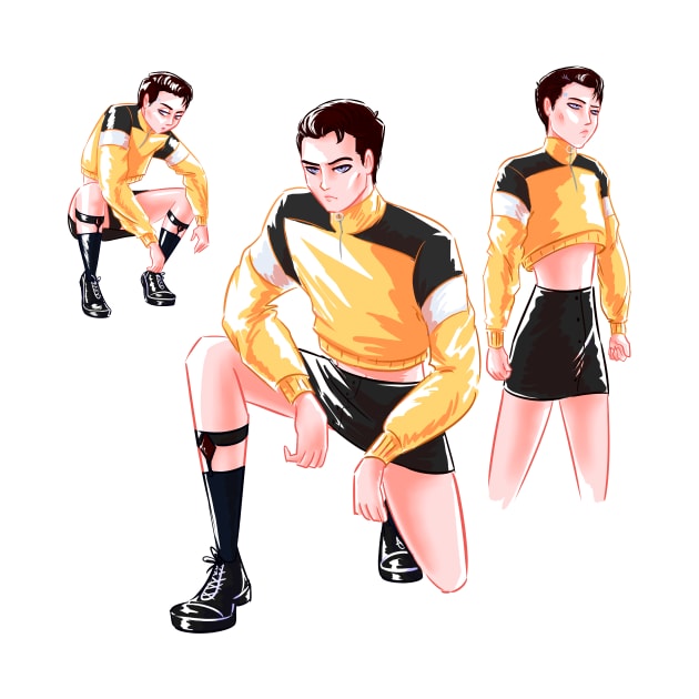 RK900 miniskirt outfit by ParrotChixFish